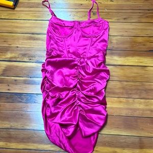 Pretty little thing, pink, corset dress